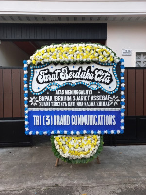 Papan Bunga Duka di Bangun Mulia